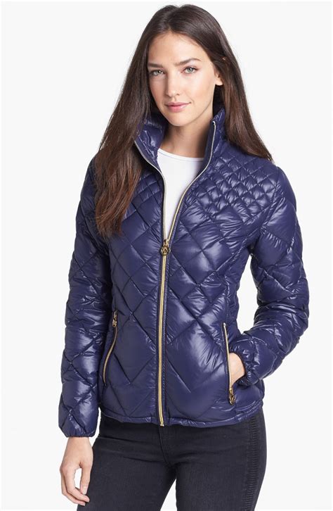 michael kors jacket navy blue|macy's Michael Kors jackets.